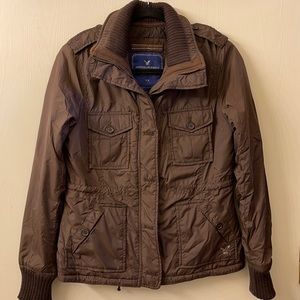 American Eagle Chocolate Brown Jacket